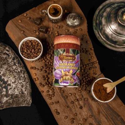 DÖVME TAŞDİBEK SAFRANLI OSMANLI KAHVESİ 200 GR - 1